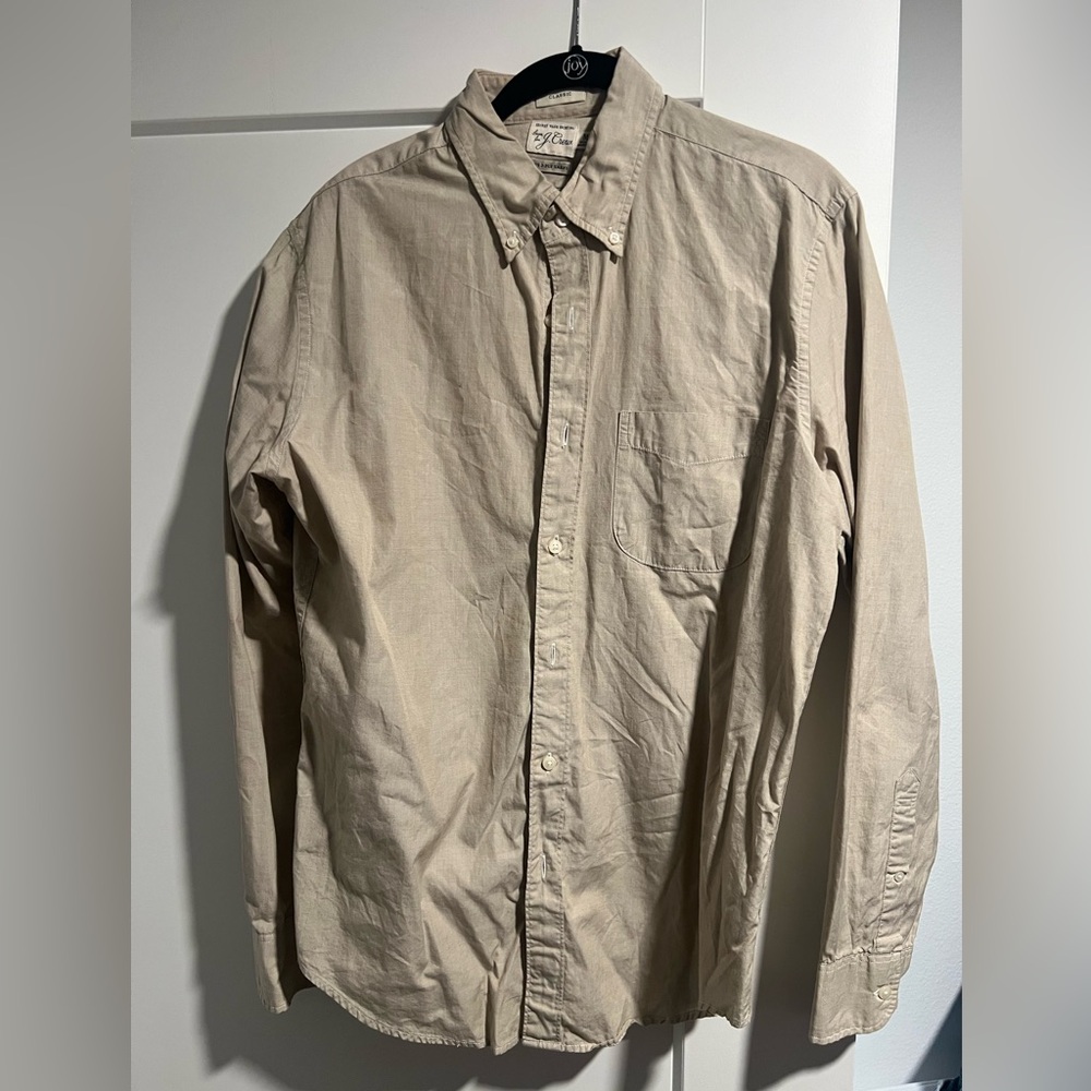J.Crew Secret wash classic fit shirt size M